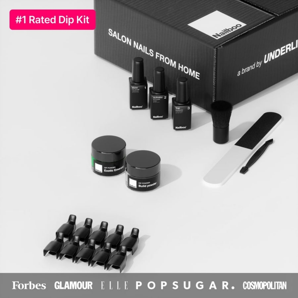 Nailboo Dip Starter Kit & 4 Dip Powders - BRAND NEW